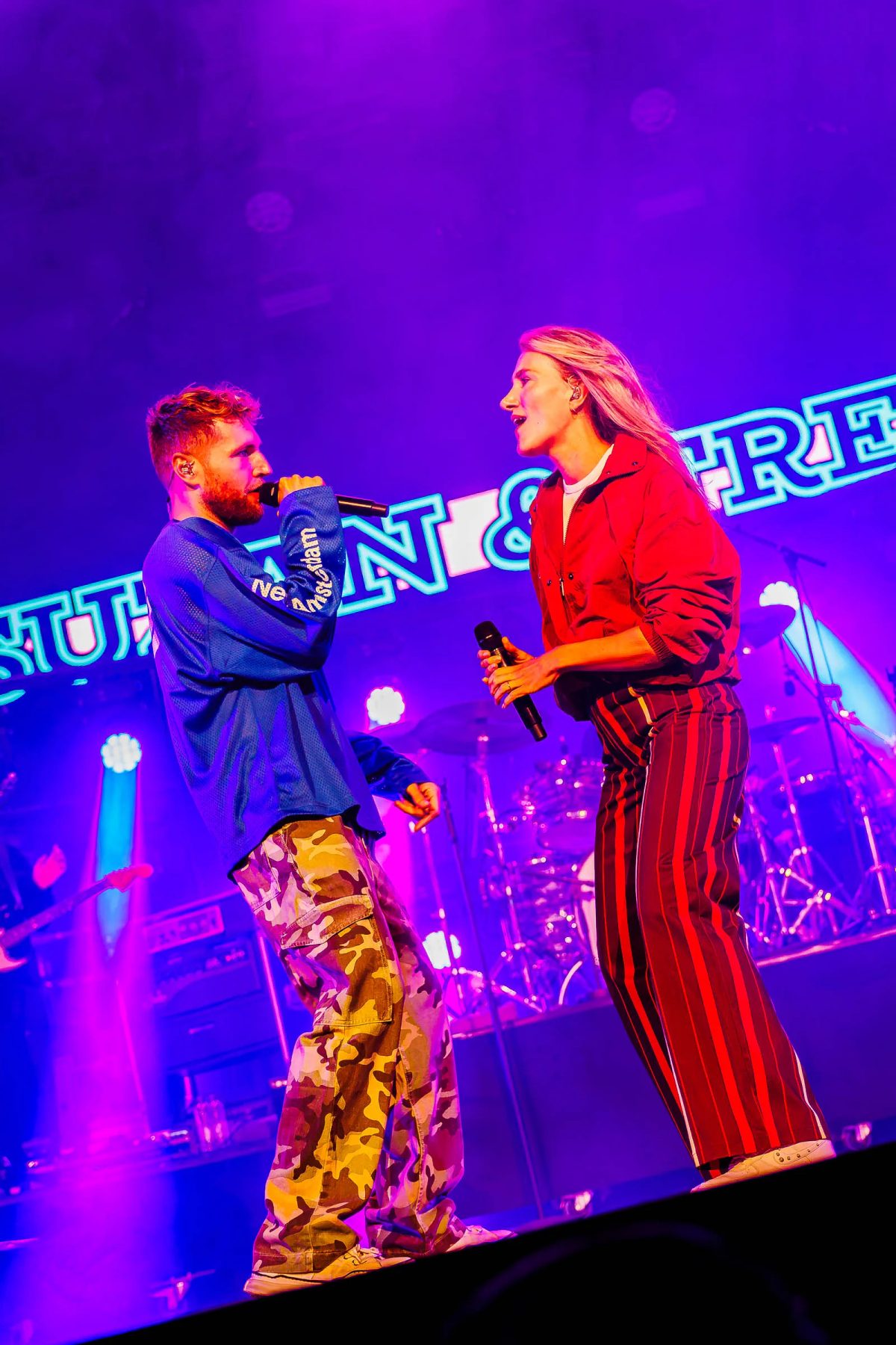 Suzan & Freek tijdens het optreden op Mainstage bij Appelpop 2026.