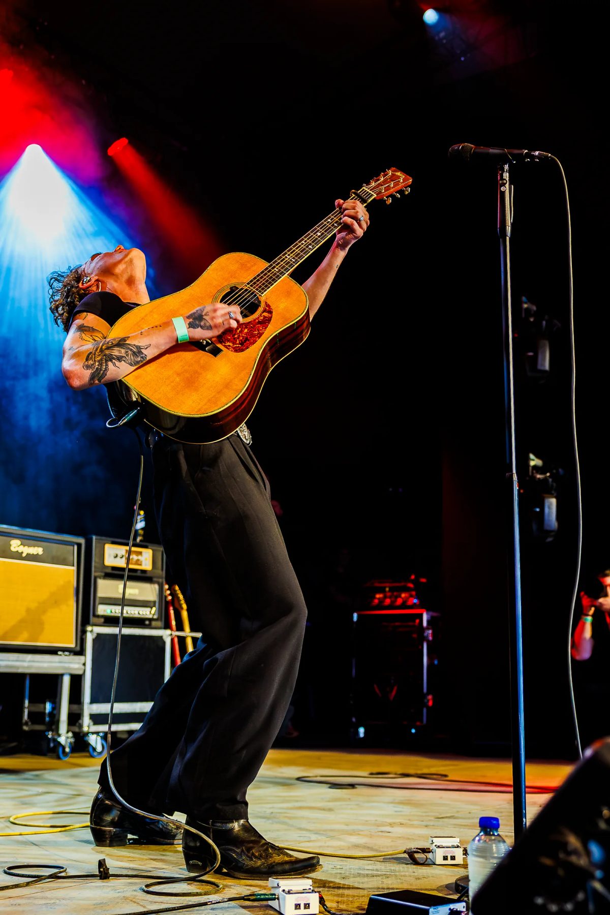 Micha tijdens het optreden op Go-Tan Stage bij Appelpop 2026.