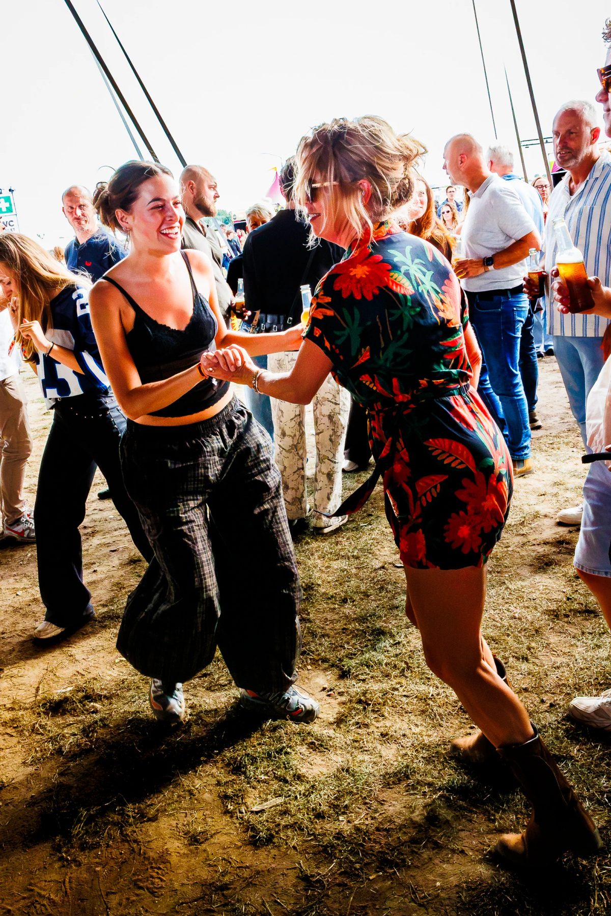 Festivalpubliek tijdens Appelpop 2026.