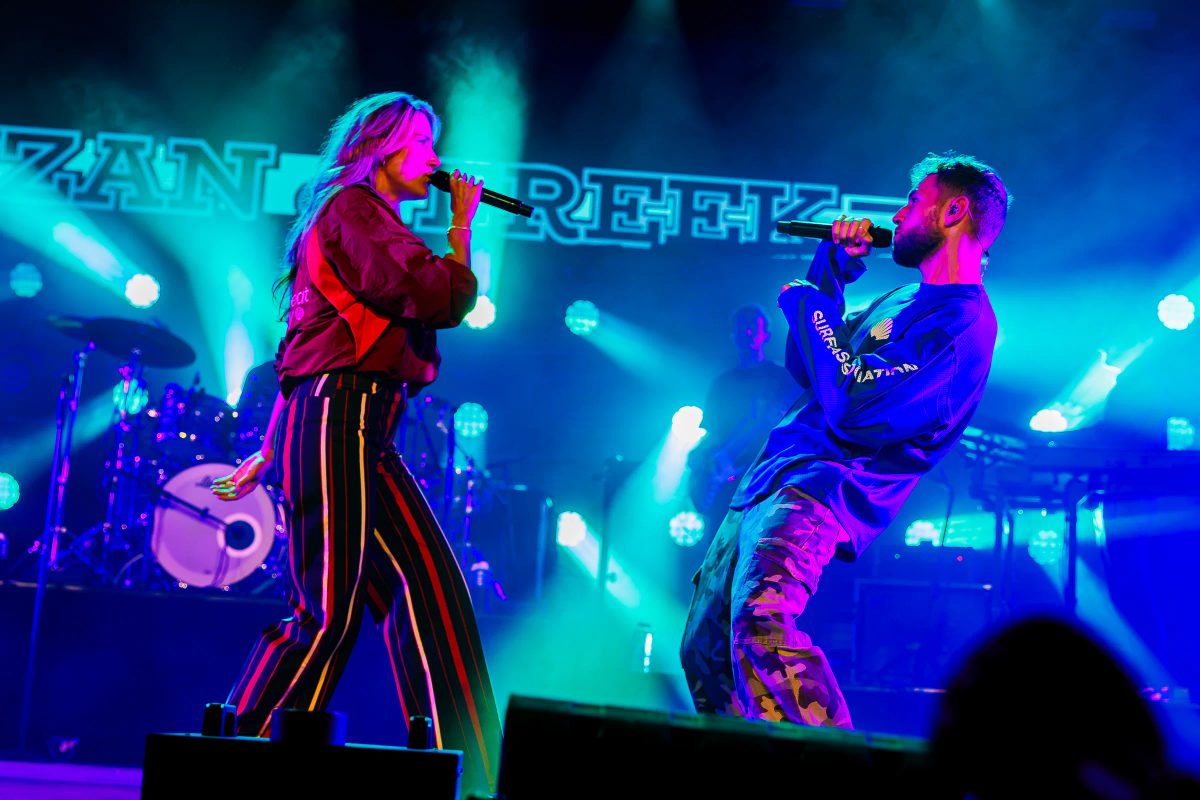 Suzan & Freek tijdens het optreden op Mainstage bij Appelpop 2026.