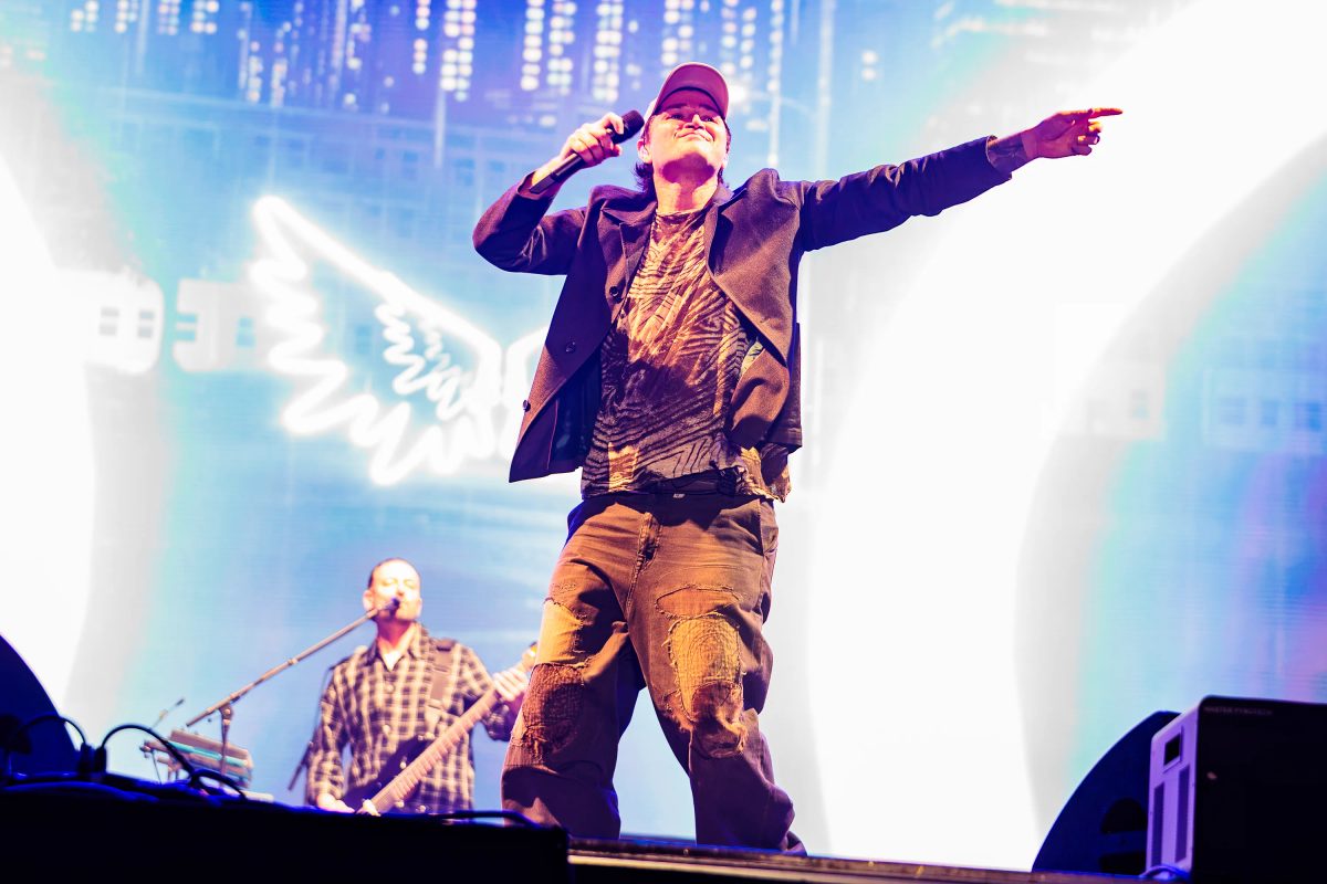 The Script tijdens het optreden op Mayhem bij Hullabaloo 2025.