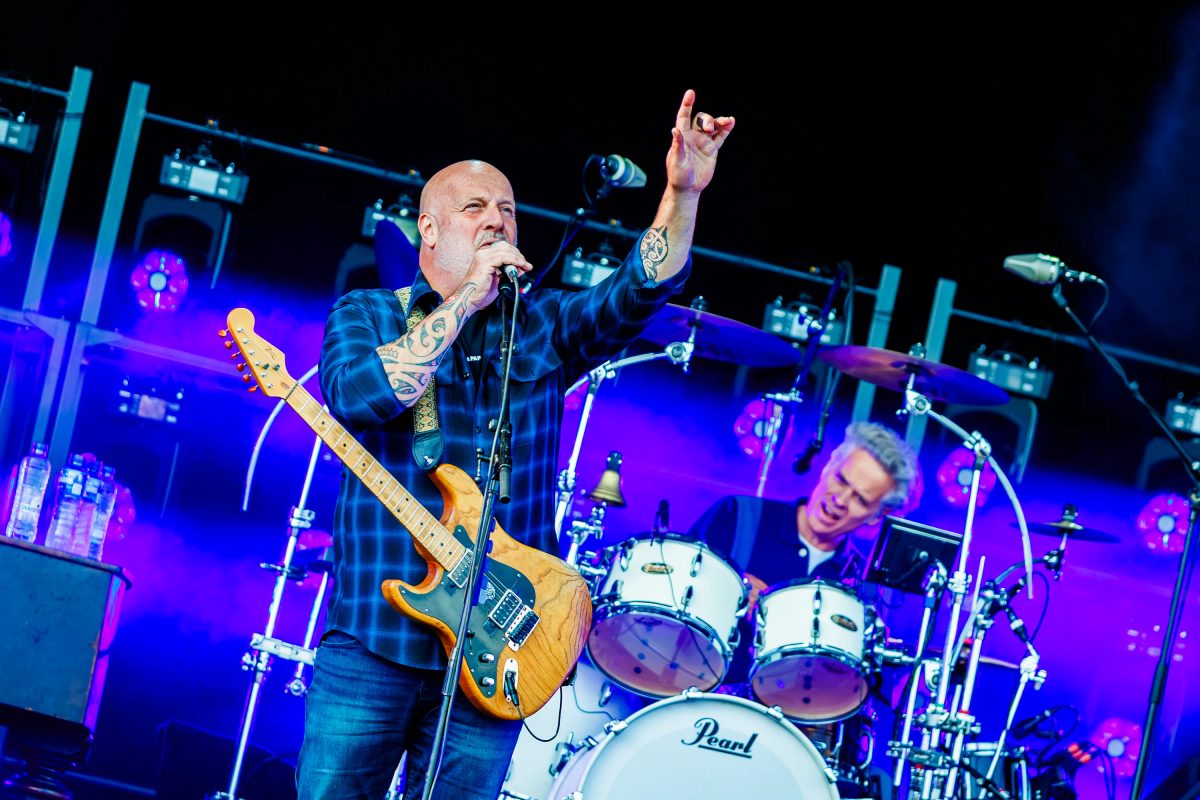 BLØF tijdens het optreden op Mainstage bij Lansingerland Live 2025.