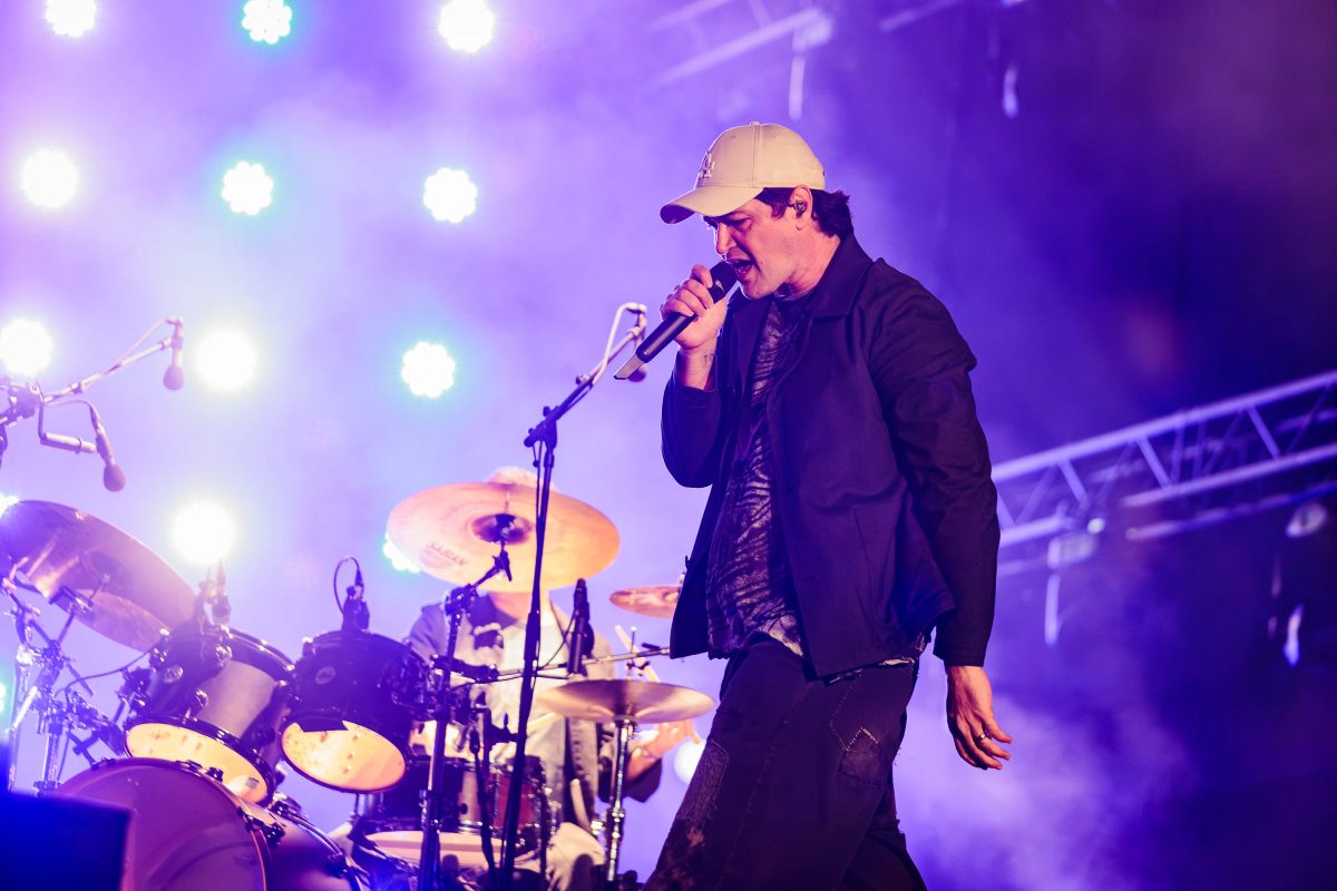 The Script tijdens het optreden op Mayhem bij Hullabaloo 2025.