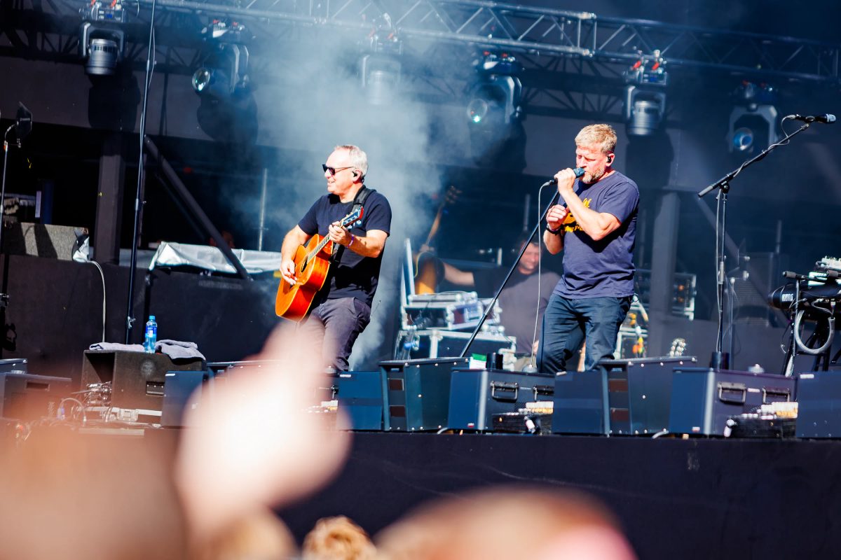 Racoon tijdens het optreden op Mayhem bij Hullabaloo 2025.