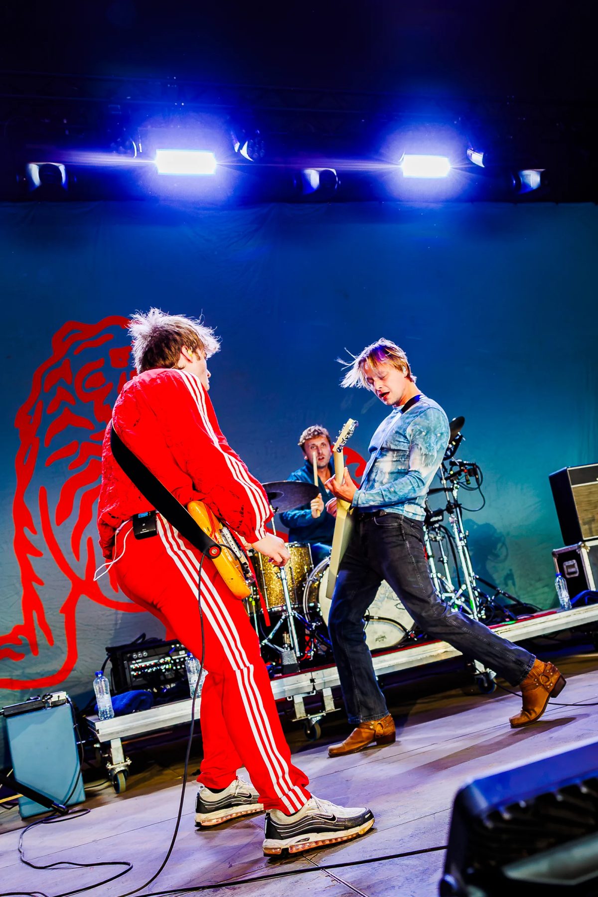 Wodan Boys tijdens het optreden op Go-Tan Stage bij Appelpop 2026.