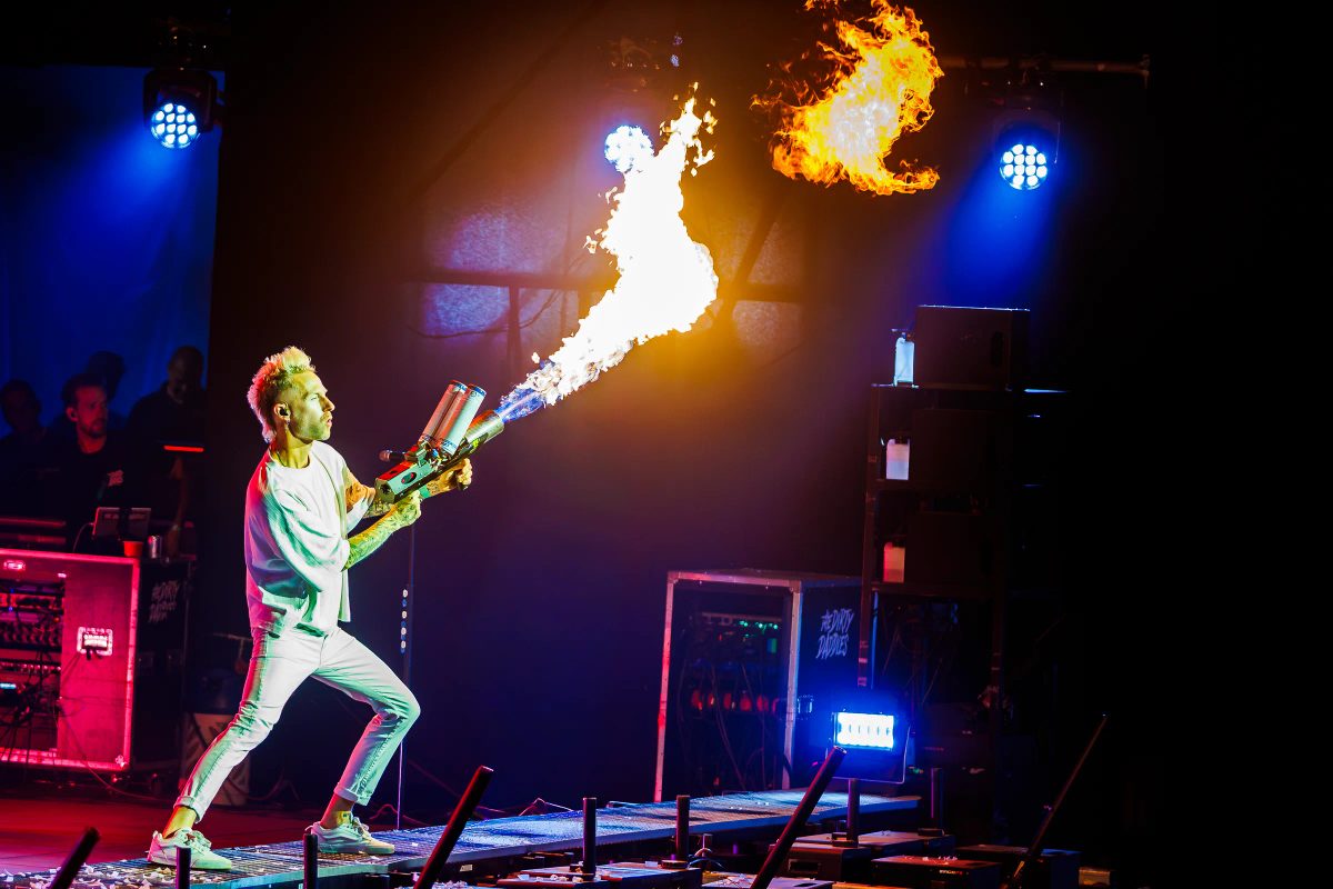 The Dirty Daddies tijdens het optreden op Mainstage bij Appelpop 2026.