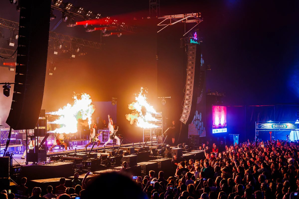 The Dirty Daddies tijdens het optreden op Mainstage bij Appelpop 2026.