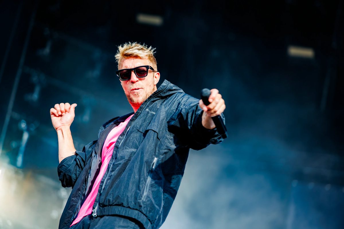 Joshua Nolet (Chef’Special) tijdens het optreden op Mayhem bij Hullabaloo 2025.