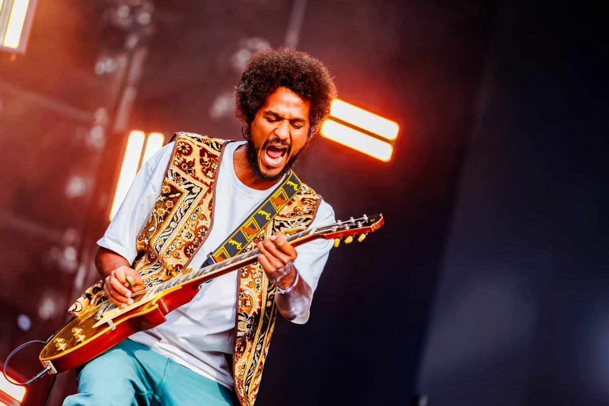 Guido Joseph (Chef’Special) tijdens het optreden op Mayhem bij Hullabaloo 2025.