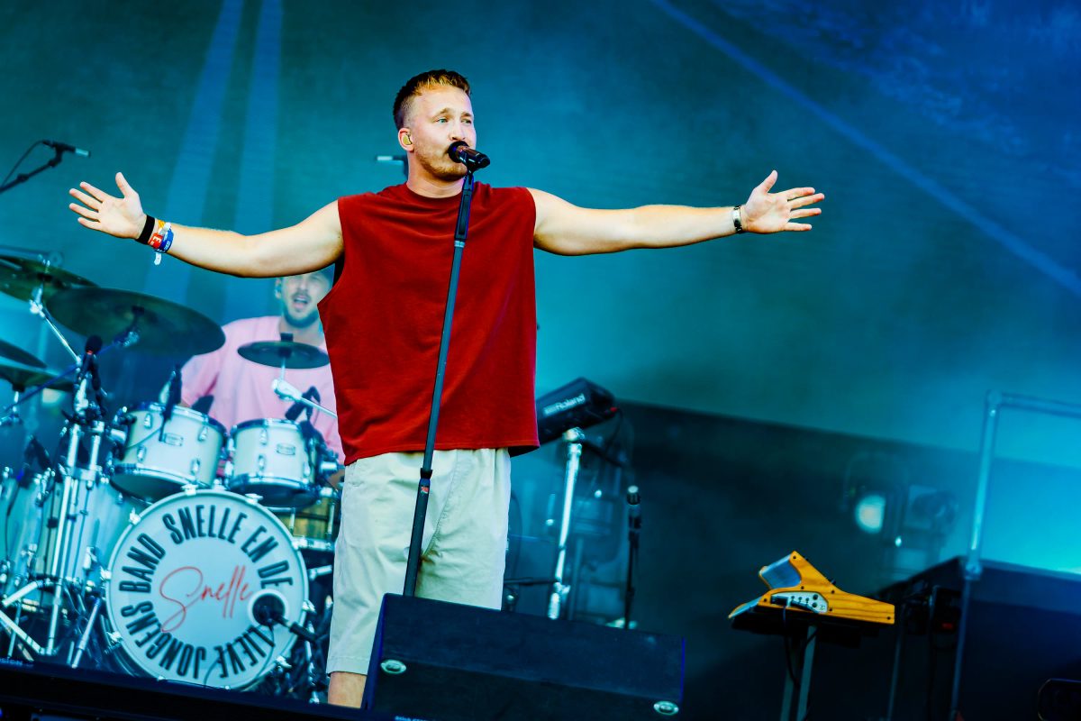 Snelle tijdens het optreden op Zeeland bij Concert at SEA 2026.