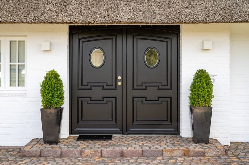Zweiflügelige Haustüren ZH-01
