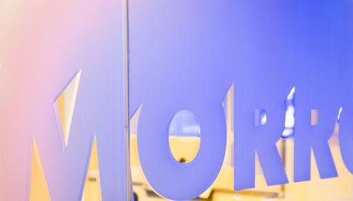 Morrow Bank meeting room logo
