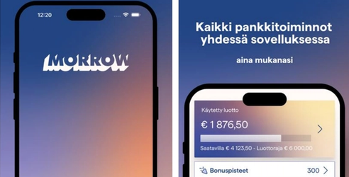 Morrow Bankin mobiilisovellus