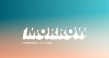 Morrow Bank logo on green gradient