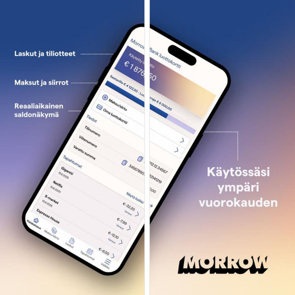 Morrow Bankin mobiilisovellus