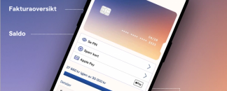 Skjermbilde av Morrow Bank app. bilde.