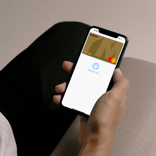 Betala med Morrow Bank kreditkort från mobilen