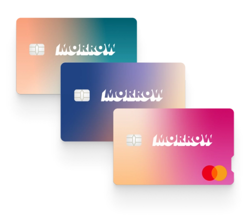 Morrow Bank Mastercard kommer i tre forskjellige design
