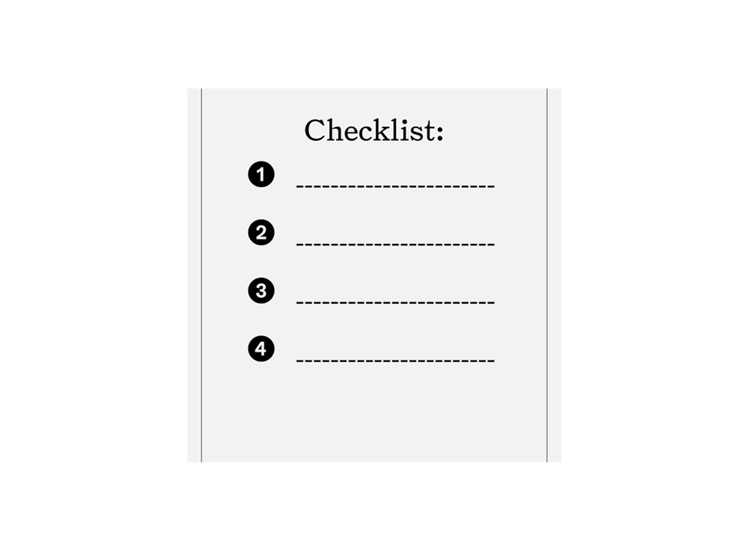 Essential checklist for opening a new restaurant, cafe or bar.