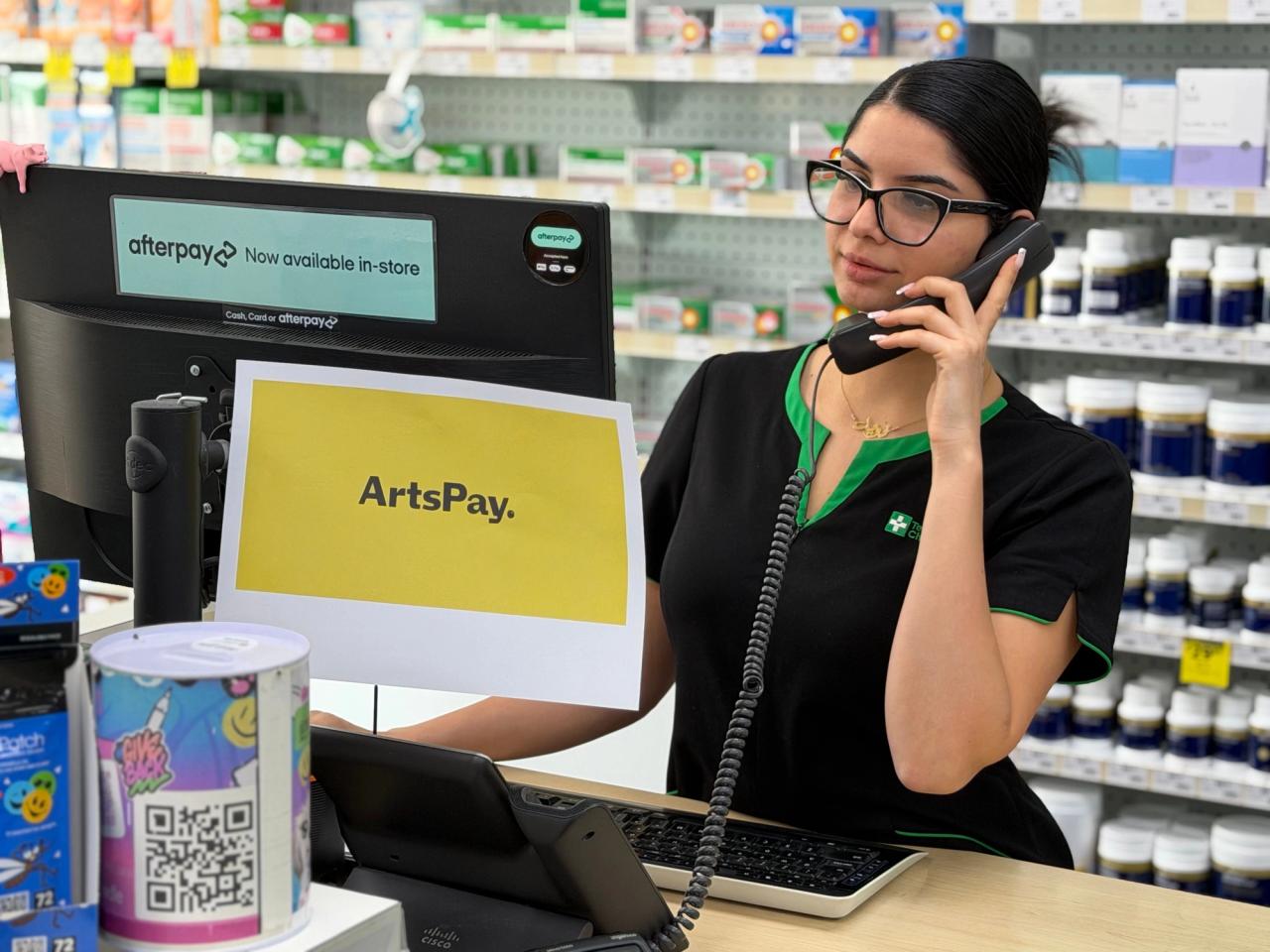 ArtsPay Payment Links for Pharmacies.