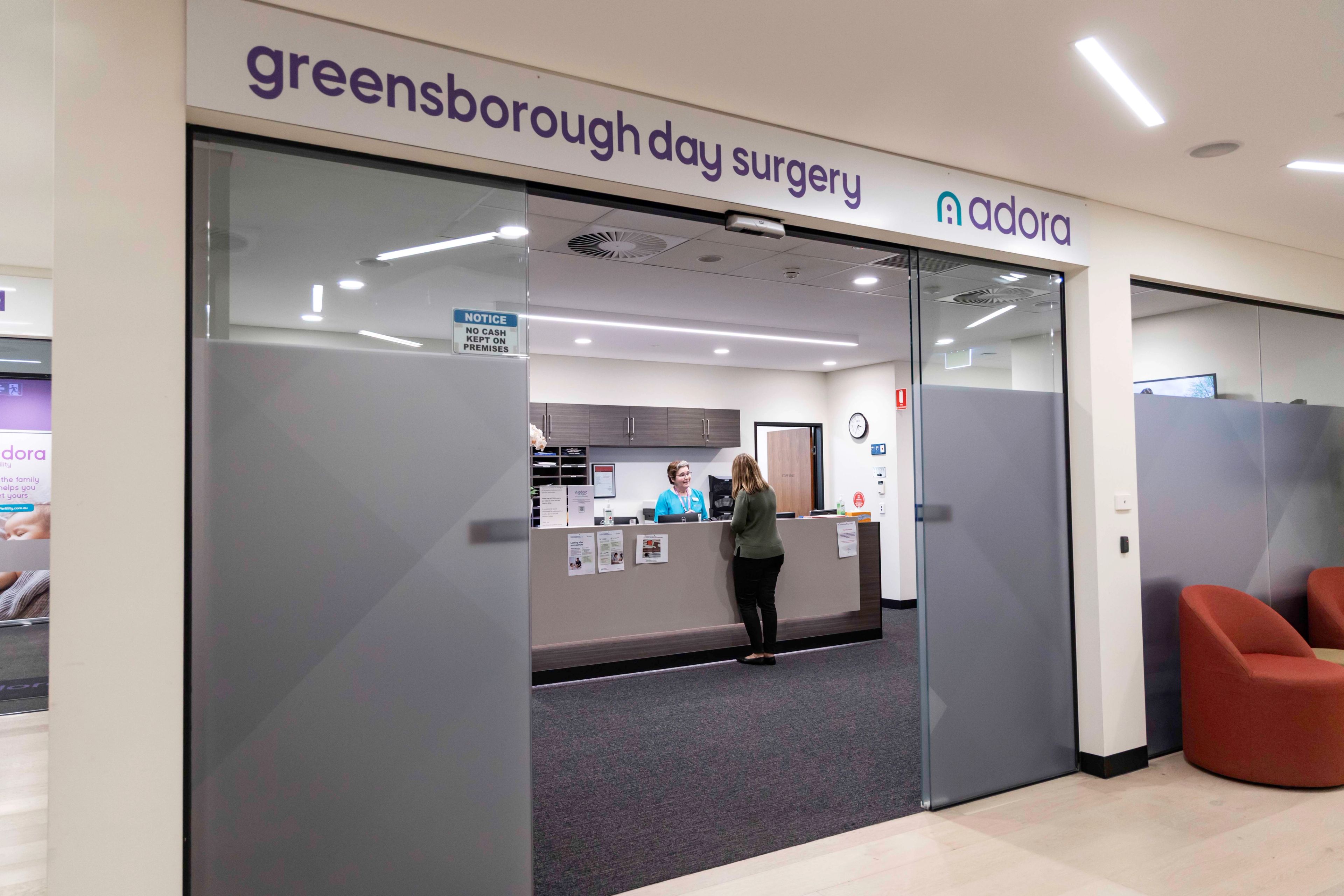 Patient's checking in