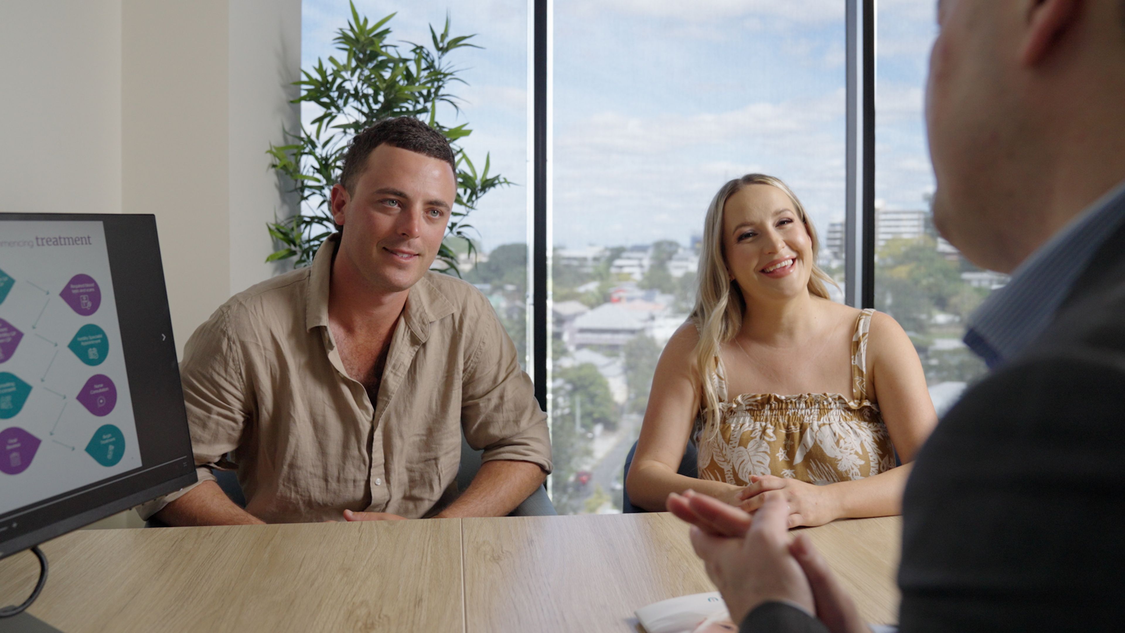 Adora Fertility patient in consultation with specialist