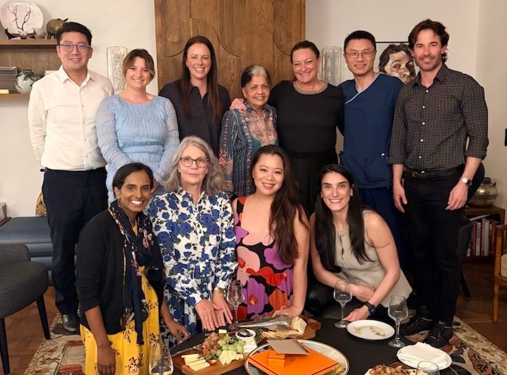 Dr Nalini farewell with Adora team