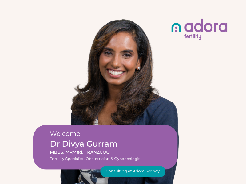 Dr Divya Gurram, Fertility Specialist, Obstetrician and Gynaecologist.