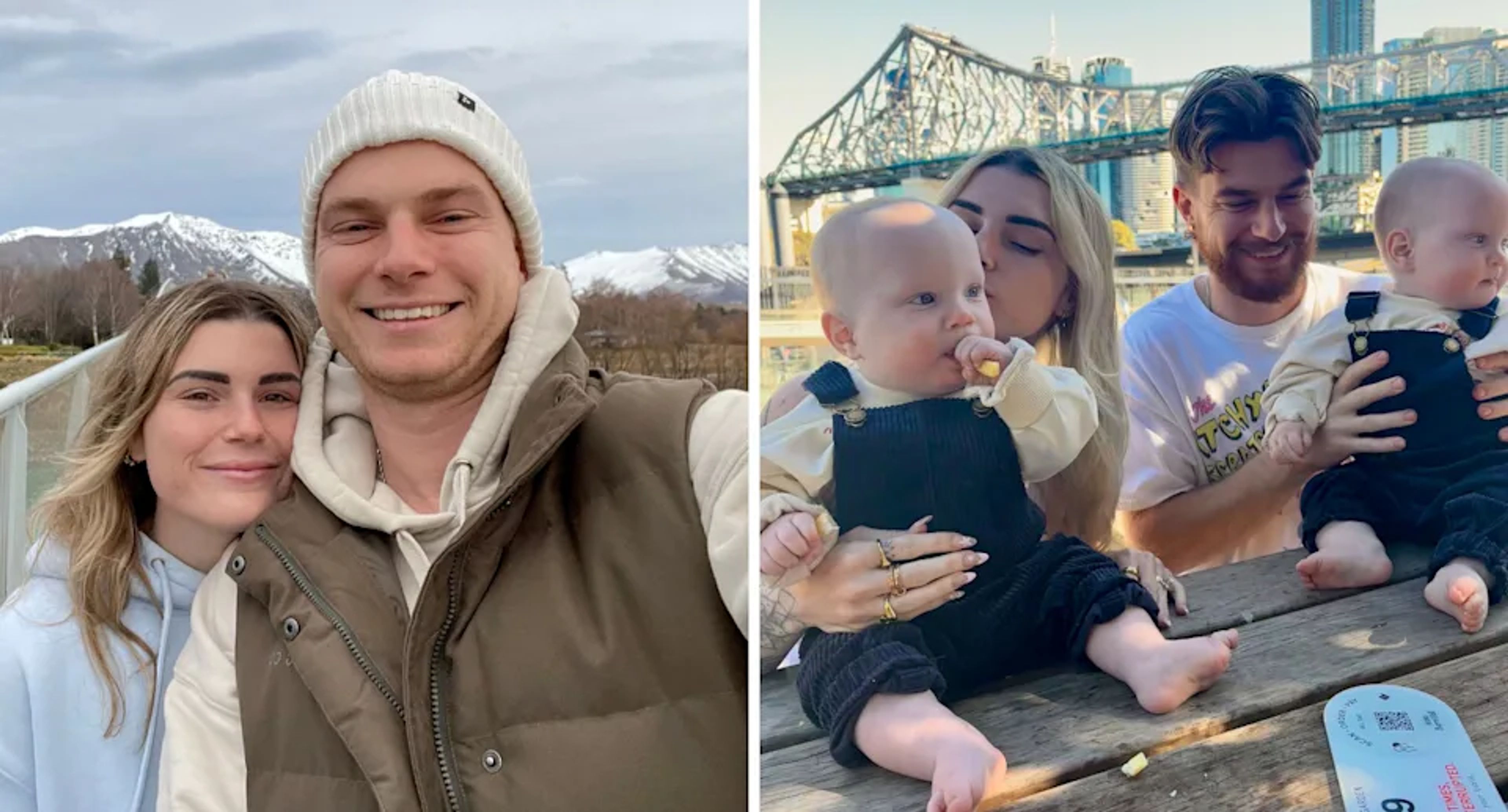 New Zealand couple Abbie and Dion