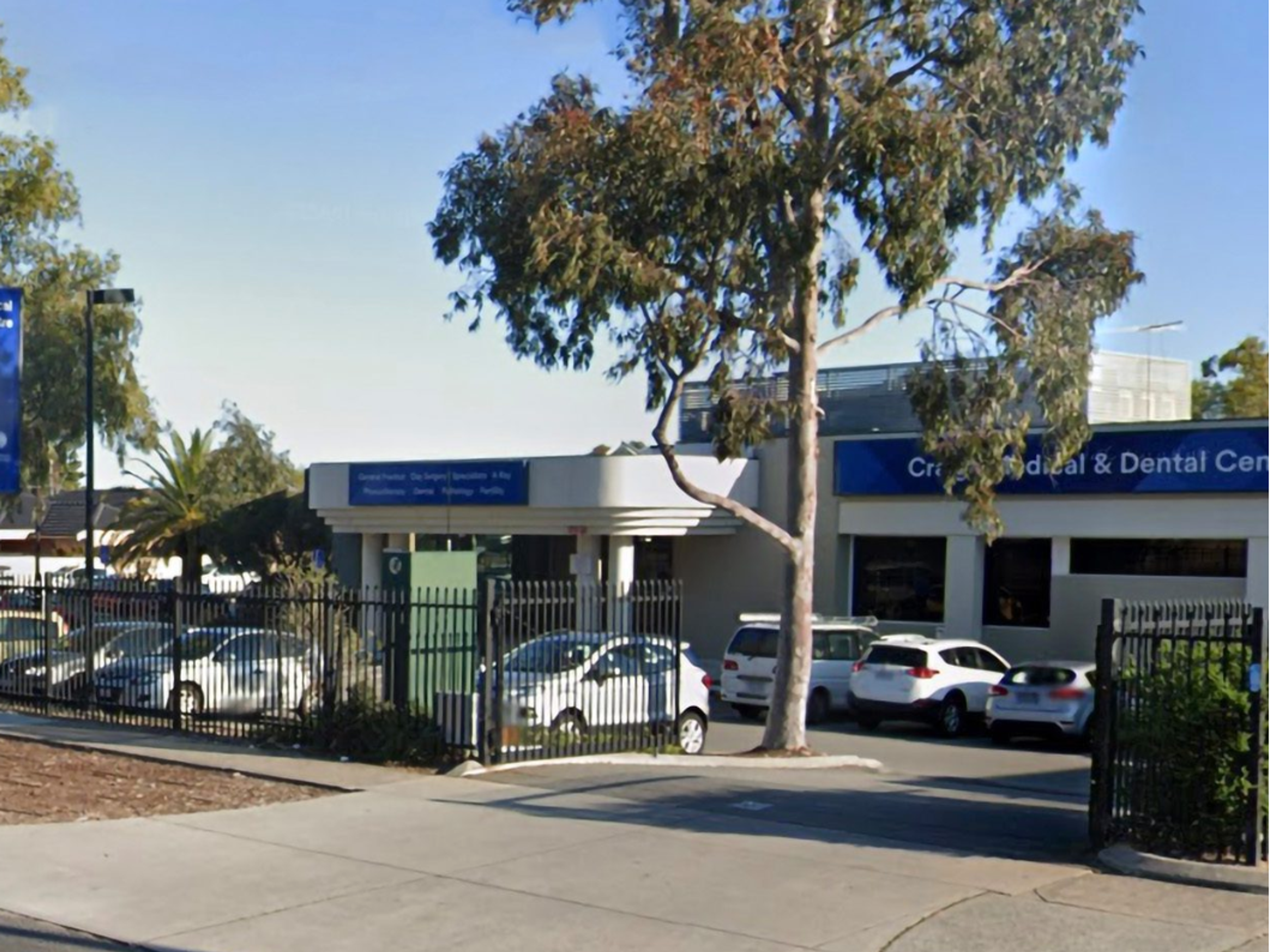 Parking outside of the Craigie Day Surgery clinic