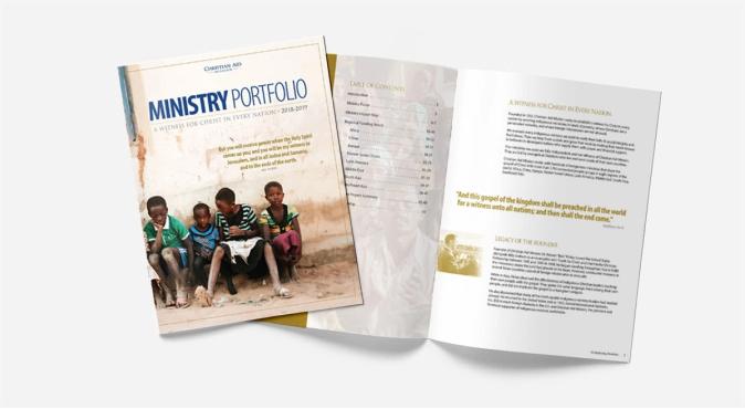 Christain Aid Mission Portfolio