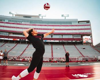 Spain women’s soccer WTF updates & crushing records with Nebraska volleyball