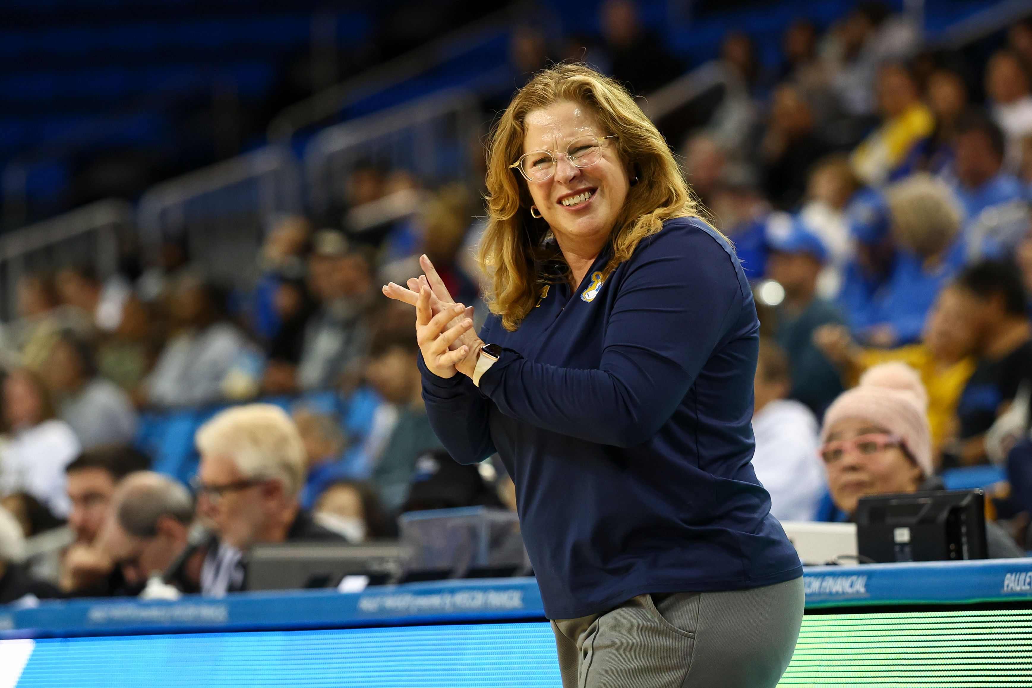  UCLA women’s basketball head coach Cori Close is leading with joy this March Madness