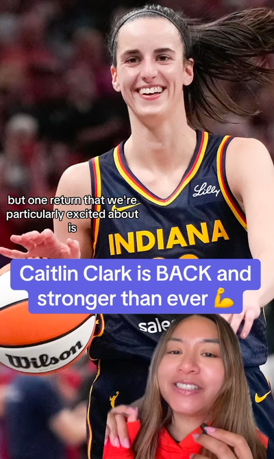 Indiana Fever star Caitlin Clark is back in action and ready to heat up the court.
