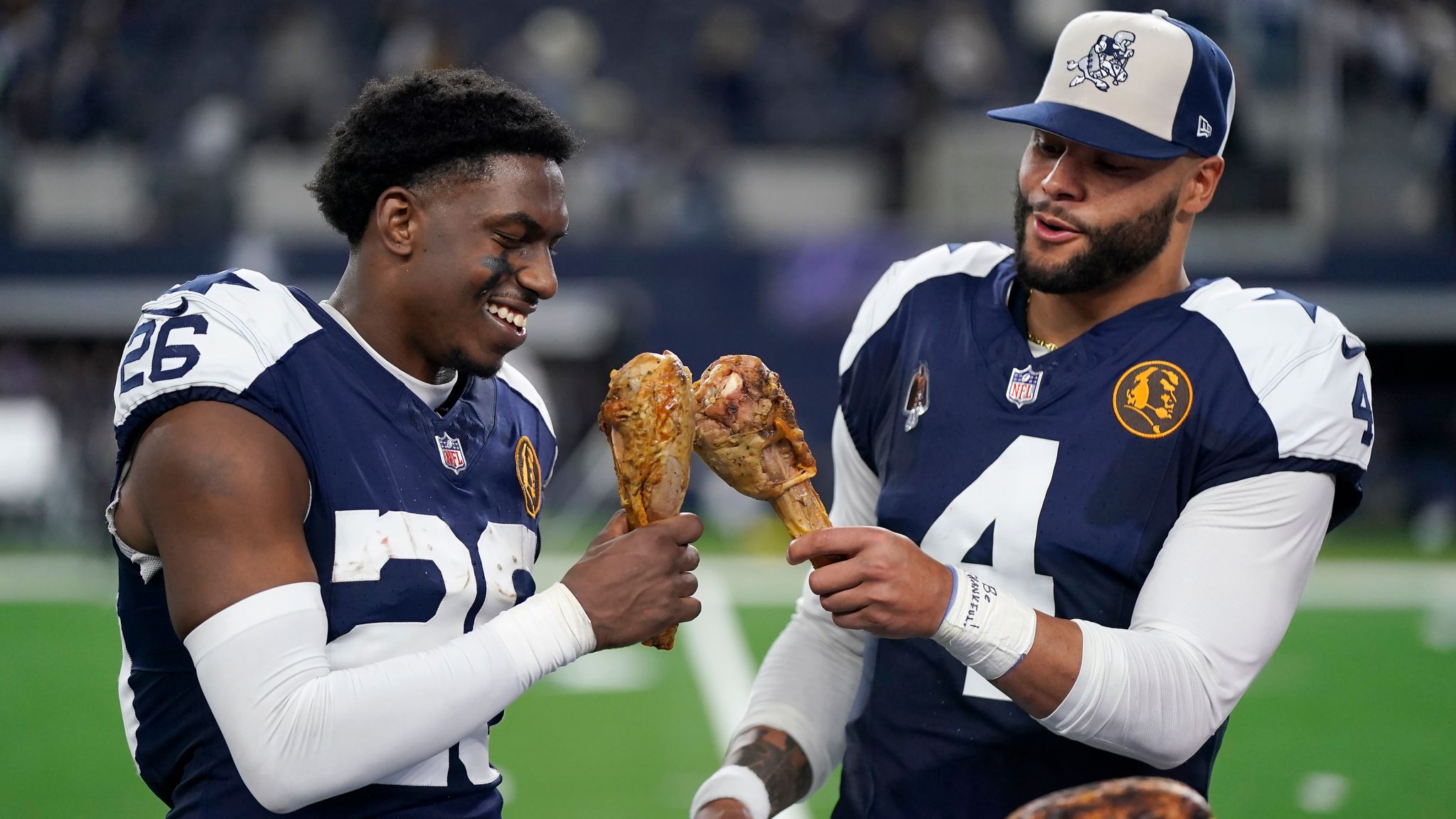  Kay Adams reads the NFL Thanksgiving crystal ball