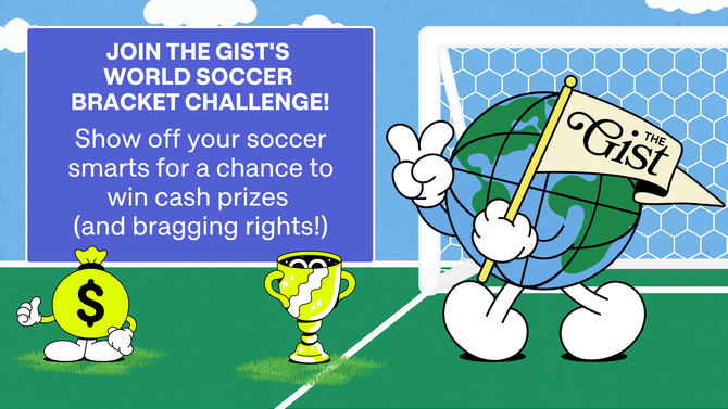Information about The GIST's soccer bracket challenge.