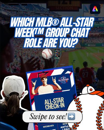 Swipe through to find out and get MLB All-Star Week ready. ⚾