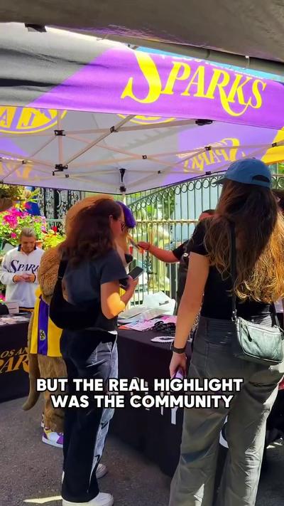 Recapping our Love Is a Team Sport pop-up in LA