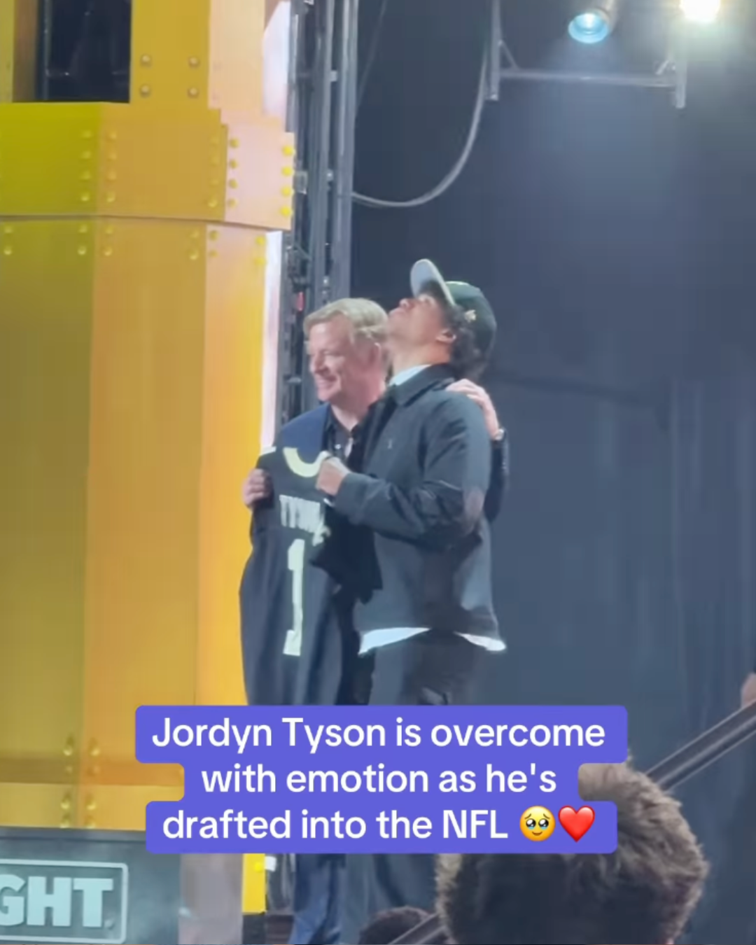 We're not crying, you're crying. 🥹 Arizona State WR and Team Toyota athlete Jordyn Tyson is heading to the New Orleans Saints. 