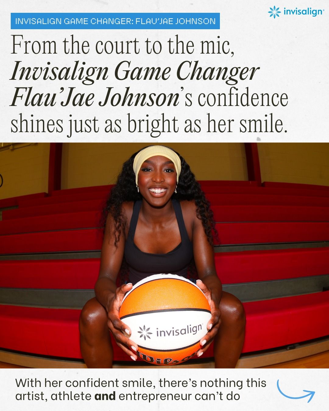 When her confidence clicks in, there’s nothing Flau’jae Johnson can’t do. 👏⁣
