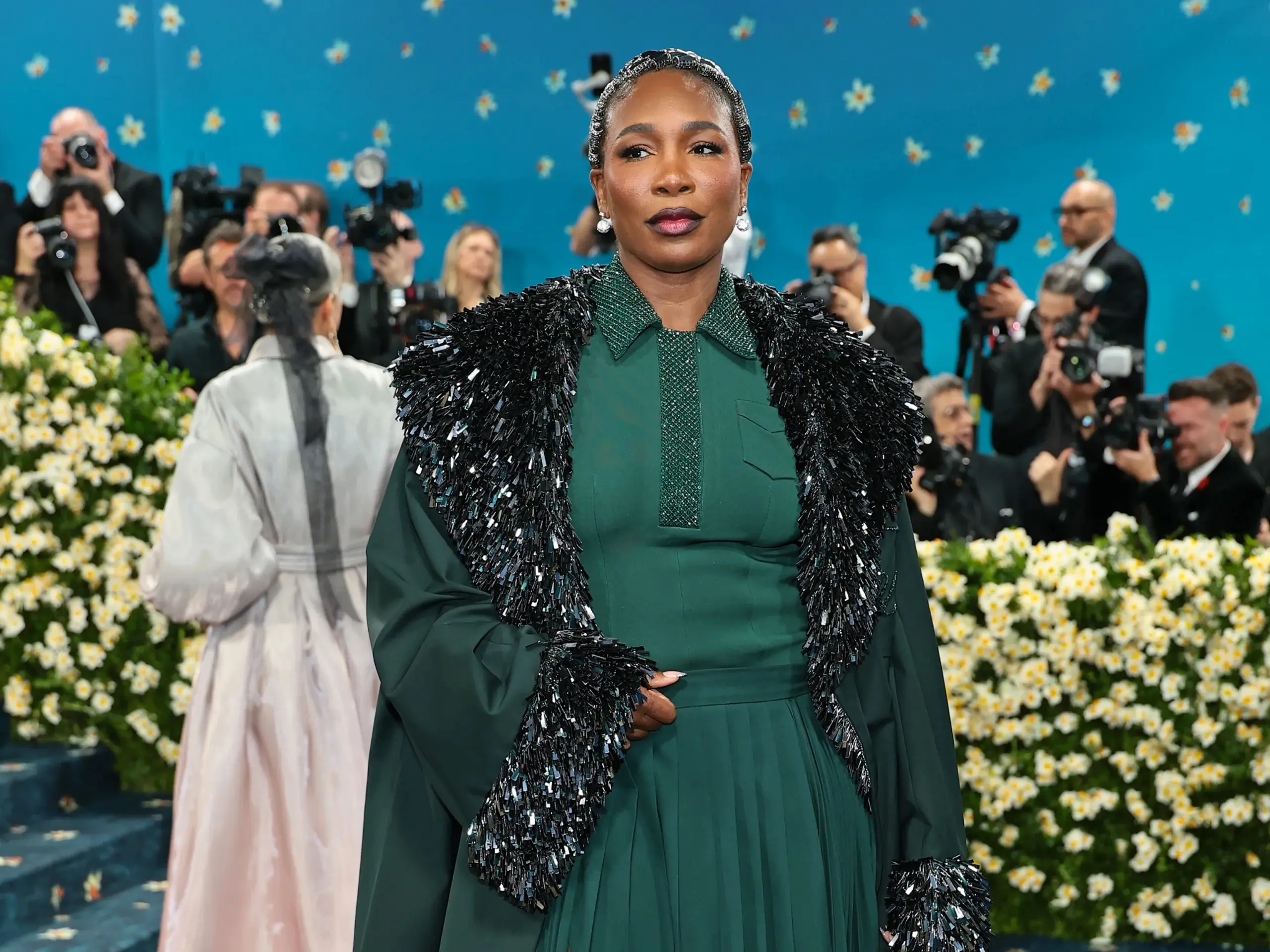  Venus Williams at the 2025 Met Gala. 