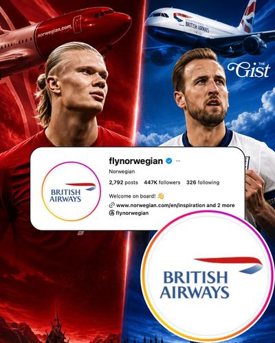 These airlines actually committed to the bit. ✈️⚽️
