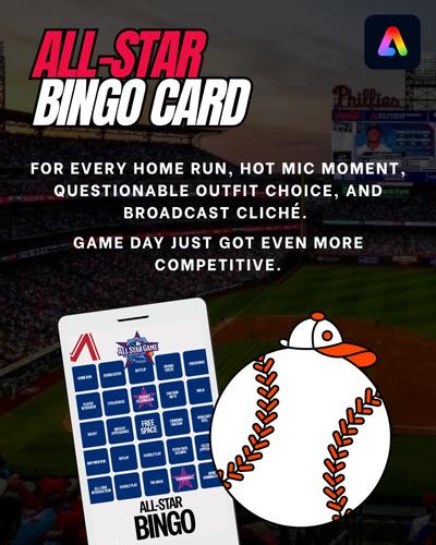 The perfect companion for watching all the action. Hey now.