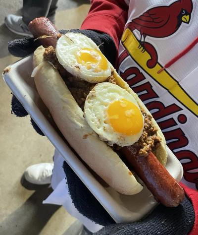 The STL Slinger Dog, St. Louis Cardinals