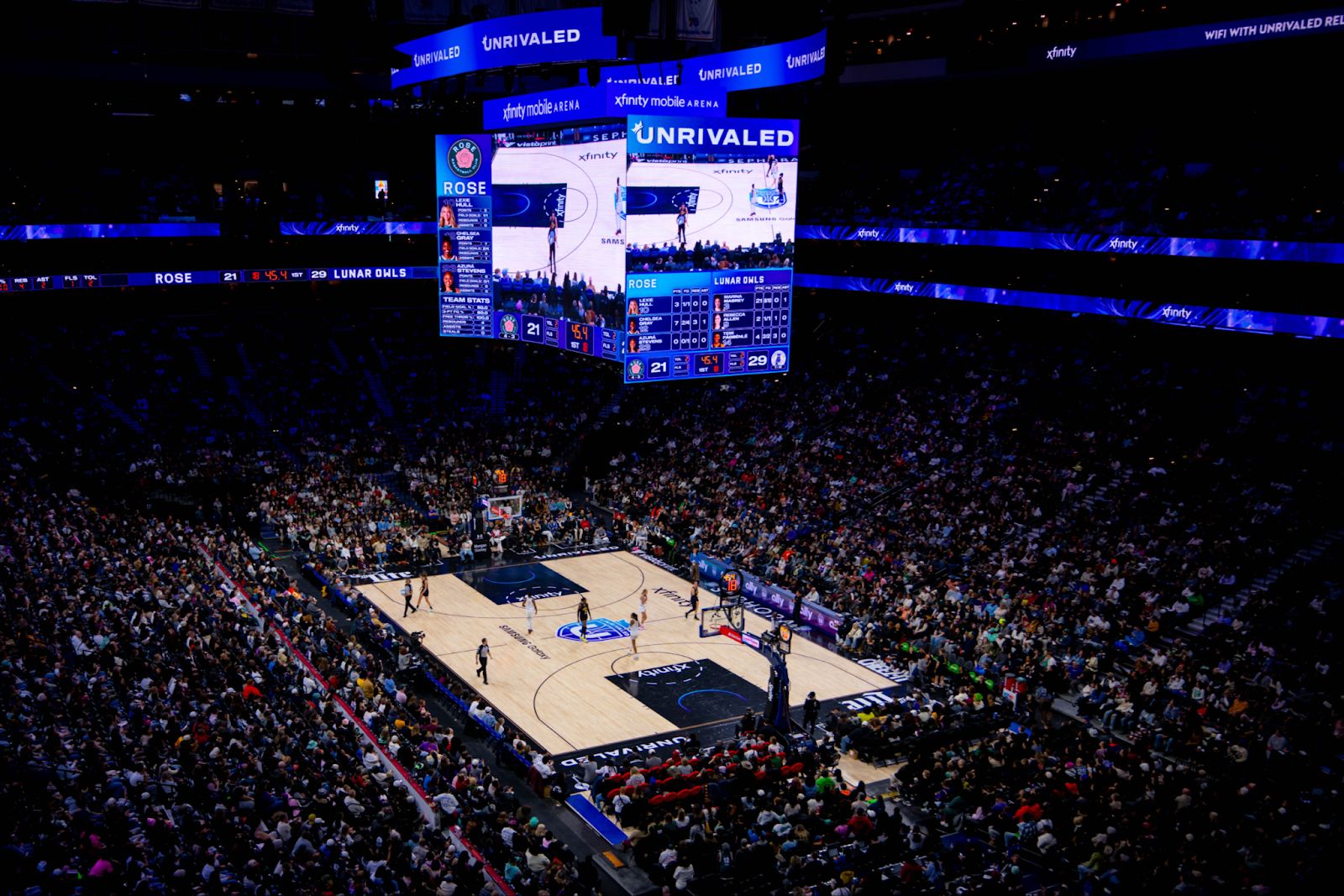 Unrivaled breaks women’s basketball attendance record with Philadelphia Tour Stop