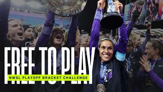 Orlando Pride celebrating their NWSL championship in 2024