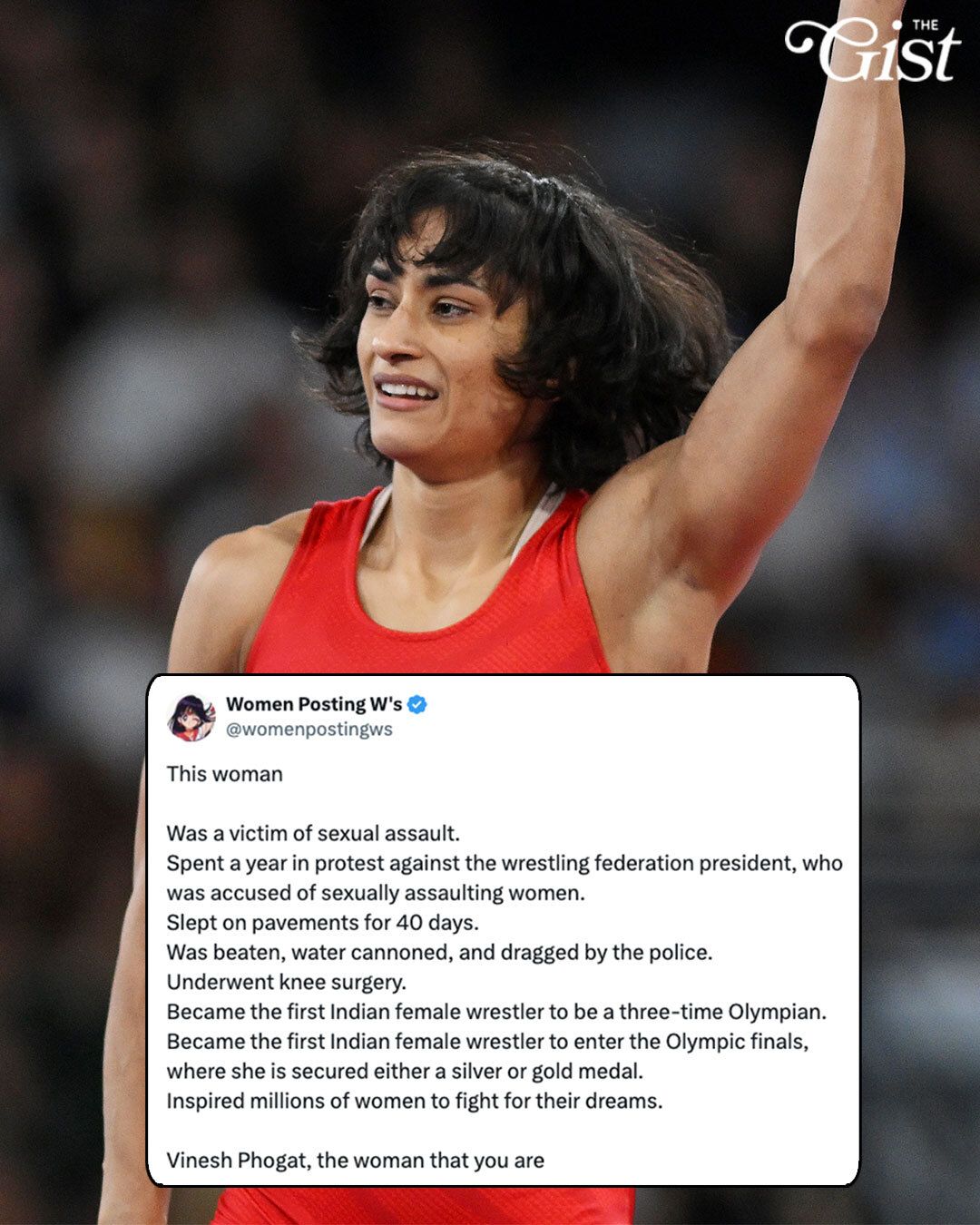 Vinesh Phogat is still a hero and a champion