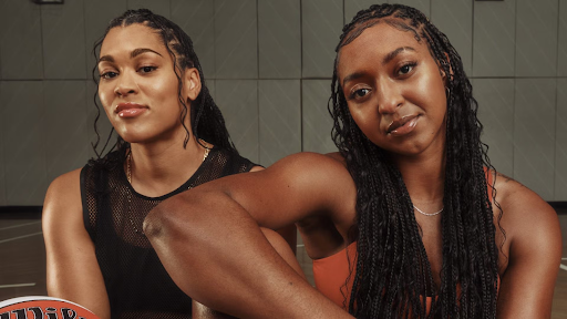 WNBA players pose for Glossier’s 2024 campaign with the league.