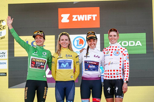 Dutch cyclist Annemiek van Vleuten wins Tour de France Femmes