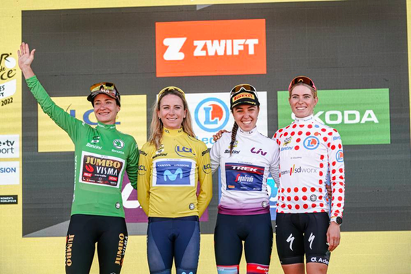 Dutch cyclist Annemiek van Vleuten wins Tour de France Femmes